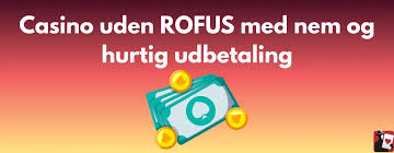 Casino sider uden ROFUS Find Dine Favoritter